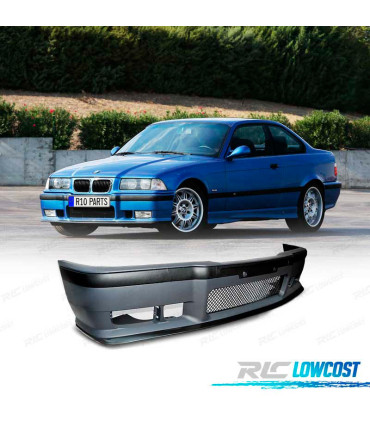 KIT CARROZZERIA BMW E36 91-99 LOOK M3 PARAURTI ANTERIORE + POSTERIORE