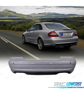 PARAURTI POSTERIORE MERCEDES CLK 200 500 W209 C209 02-09 LOOK AMG C63 PDC