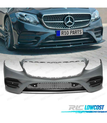 PARAURTI ANTERIORE MERCEDES CLASSE E W238 17-19 LOOK AMG PDC