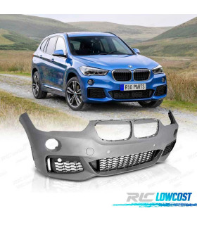 PARAURTI ANTERIORE BMW X1 F48 15- LOOK M PDC