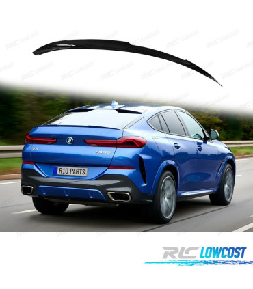 SPOILER BMW X6 G06 19- LOOK M PERFORMANCE NERO LUCIDO