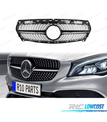 GRIGLIA MERCEDES CLA C117 16-19 LOOK GT DIAMOND NERO