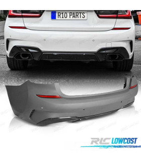 PARAURTI POSTERIORE BMW G20 19- LOOK M PERFORMANCE PDC NERO LUCIDO