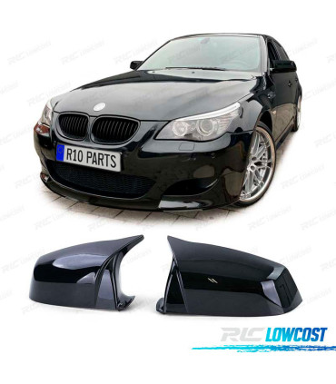 GUSCI SPECCHIO PER BMW E60 E61 07-09 LOOK M NERO LUCIDO
