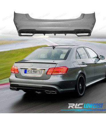 PARAURTI POSTERIORE PER MERCEDES CLASSE E W212 13-16 LOOK AMG PDC
