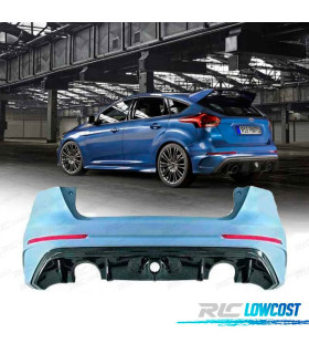 PARAURTI POSTERIORE PER FORD FOCUS MK3 14-17 LOOK RS