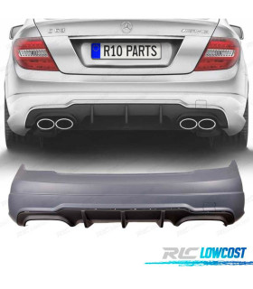 PARAURTI POSTERIORE PER MERCEDES C W204 07-14 LOOK AMG C63