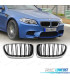 GRIGLIE BMW F10 F11 10-16 LOOK M5 NERO CROMATO