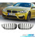 GRIGLIE PER BMW F32 F33 F36 13-18 ASPECTO M4 NERO CROMATO