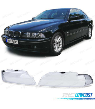 FANALI ANTERIORI BMW E39 00-03 CROMATI