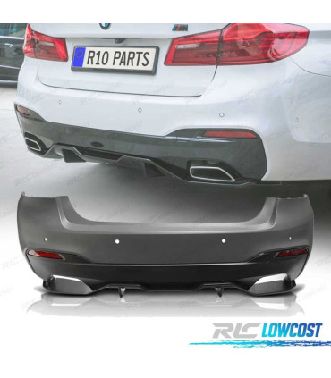PARAURTI POSTERIORE BMW G30 17-19 LOOK M-PERFORMANCE PDC
