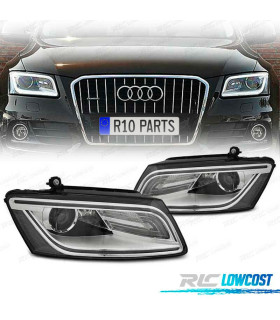 FARI PER AUDI Q5 12-17 LUCE DIURNA DRL CROMATO