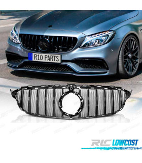 GRIGLIA MERCEDES W205 18- LOOK SPORT NERO LUCIDO