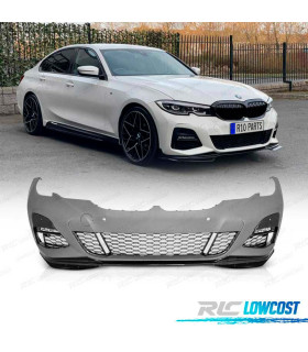 PARAURTI ANTERIORE BMW G20 19- LOOK M-PERFORMANCE PDC NERO LUCIDO