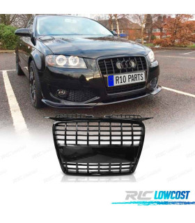 GRIGLIA AUDI A3 8P 05-08 LOOK S LINE NERO LUCIDO