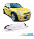 GRIGLIA PER MINI COOPER R50 R53 01-06 CROMATA TIPO S