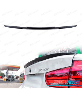 SPOILER ALETTONE BMW F30 F35 F80 LOOK M4 NERO LUCIDO