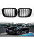 GRIGLIA DOPPIA BMW X3 G01 G08 X4 G02 LOOK M PERFORMANCE NERO LUCIDO