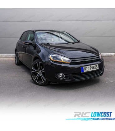 FARI VOLKSWAGEN VW GOLF 6 08-13 LOOK ARGENTO GOLF 7 DINAMICI