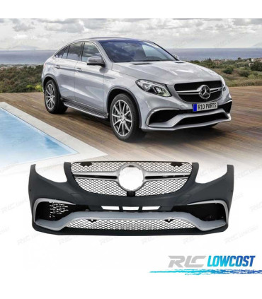 PARAURTI ANTERIORE MERCEDES GLC X253 C253 15-19 PDC LOOK AMG E63