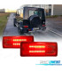 FANALI PER MERCEDES CLASSE G W463 89-13 COLORE ROSSO FUMÉ FULL LED