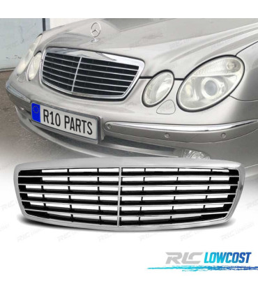 GRIGLIA PER MERCEDES CLASSE E W211 02-06 CROMATA