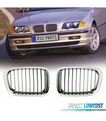 GRIGLIA BMW E46 BERLINA 98-01 COMPACT 00-05 CROMO