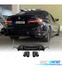 DIFFUSORE BMW G20 G21 LCI 23-25 LOOK M PERFORMANCE NERO LUCIDO + TERMINALI DI SCARICO