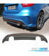 DIFFUSORE MERCEDES CLASSE A W176 12-18 DOPPIA USCITA LOOK AMG