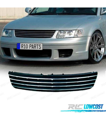 GRIGLIA VOLKSWAGEN VW PASSAT 3B B5 96-00 NERA CON PROFILI CROMATI