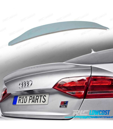 SPOILER POSTERIORE ALA AUDI A4 B8 07-15 LOOK S4