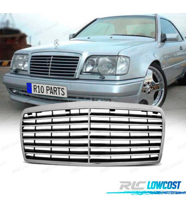 GRIGLIA PER MERCEDES CLASSE E W124 93-95 COLORE CROMATO