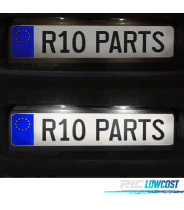 LUCI TARGA A LED PER MERCEDES CLASSE C W211 W203