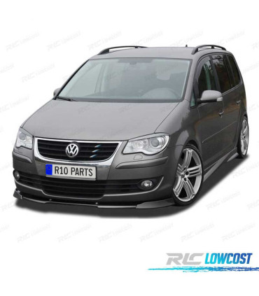 SPOILER ANTERIORE PER VOLKSWAGEN VW TOURAN 03-06 LOOK R LINE
