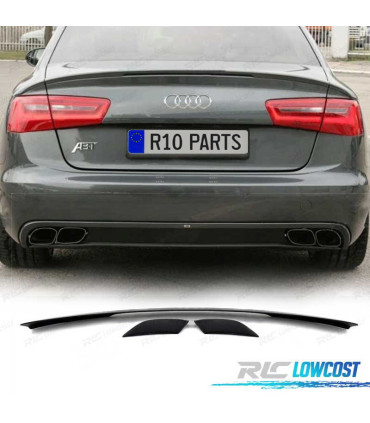 SPOILER ALETTONE AUDI A6 C7 4G 11-18 BERLINA
