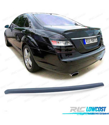 SPOILER POSTERIORE ALETTONE MERCEDES W221 05-11 LOOK AMG