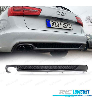 DIFFUSORE PER AUDI A6 C7 4G AVANT 11-14 LOOK S-LINE