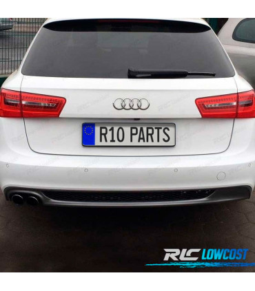 DIFFUSORE PER AUDI A6 C7 4G AVANT 11-14 LOOK S-LINE