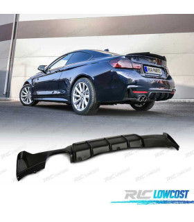 DIFFUSORE BMW F32 F33 F36 13-18 LOOK M PERFORMANCE DOPPIA USCITA