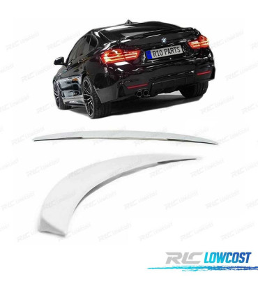SPOILER ALARE BMW F36 SERIE 4 GRAN COUPE 13-18 LOOK M PERFORMANCE