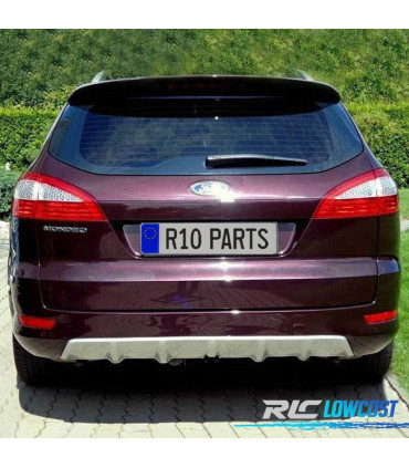 DIFFUSORE PER FORD MONDEO MK4 07-10 11-14 LOOK TITANIUM S