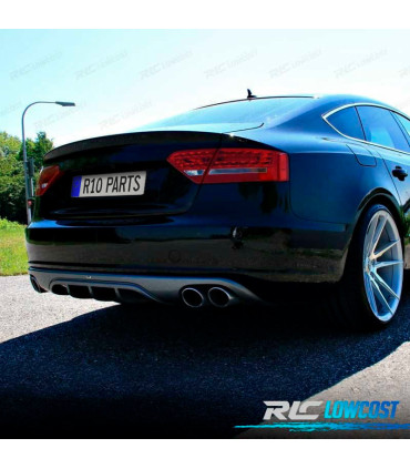 DIFFUSORE AUDI A5 B8 B81 SPORTBACK 09-11 LOOK ABT