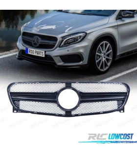 GRIGLIA PER MERCEDES CLASSE GLA X156 14-16 AMG NERO LUCIDO
