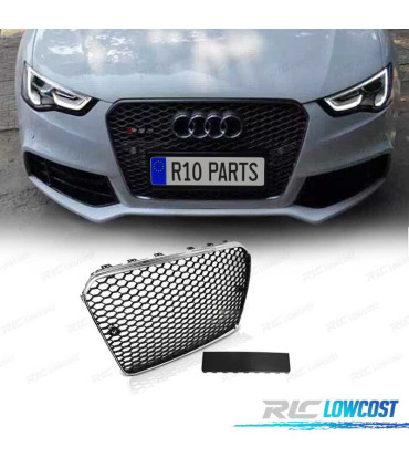 GRIGLIA PER AUDI A5 12-16 ASPECTO RS5 NERO CROMATO