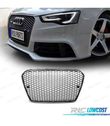 GRIGLIA PER AUDI A5 12-16 ASPECTO RS5 NERO CROMATO
