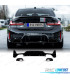 DIFFUSORE BMW G20 G21 LCI 23-25 LOOK 340i NERO LUCIDO + TERMINALI DI SCARICO
