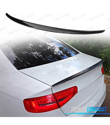 SPOILER AUDI A4 B8 08-11 LOOK S4 NERO LUCIDO