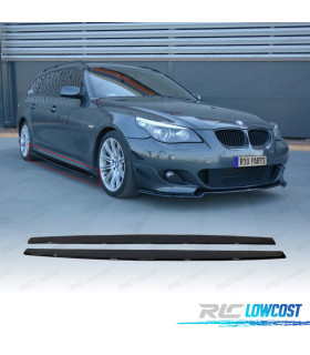 PARAFANGHI AGGIUNTIVI BMW E60 03-10 LOOK M TECH M5 NERO LUCIDO