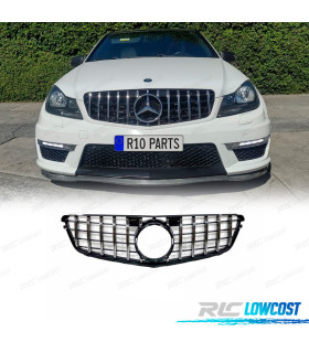 GRIGLIA MERCEDES W204 07-14 LOOK AMG GT NERO CROMATO