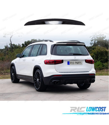 SPOILER PER MERCEDES GLB X247 20- NERO LUCIDO